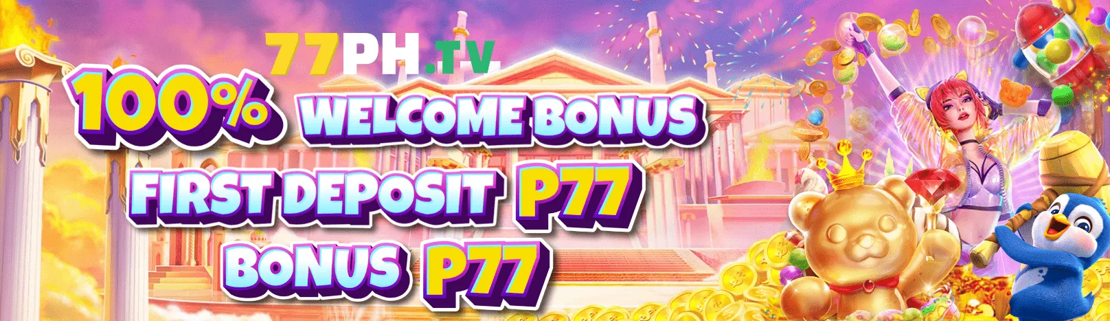 Banner quảng cáo các ưu đãi khuyến mãi xổ số tại uuu7777
